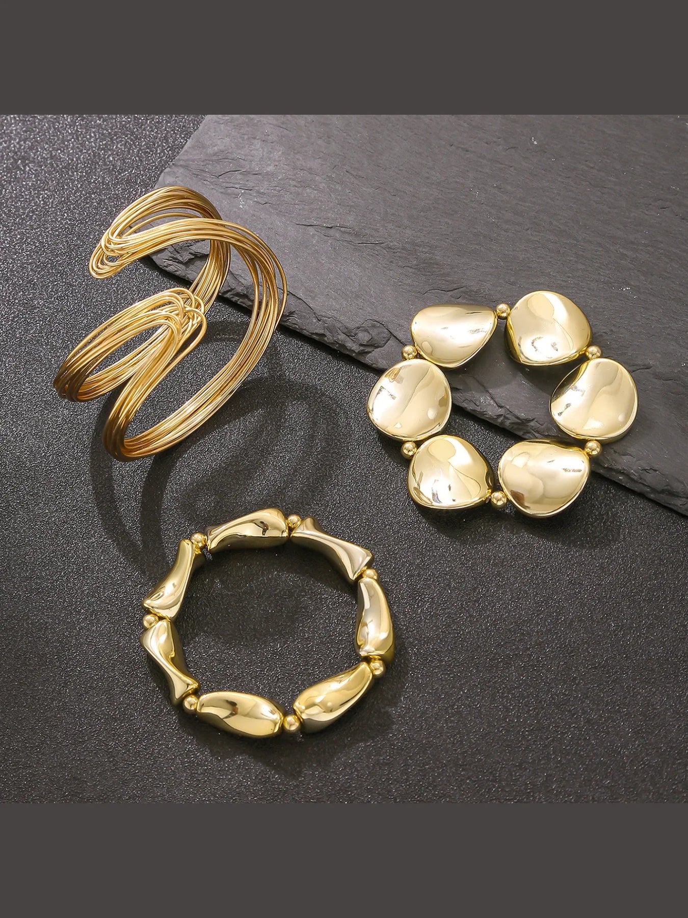 Punk Style Statement Bracelet
