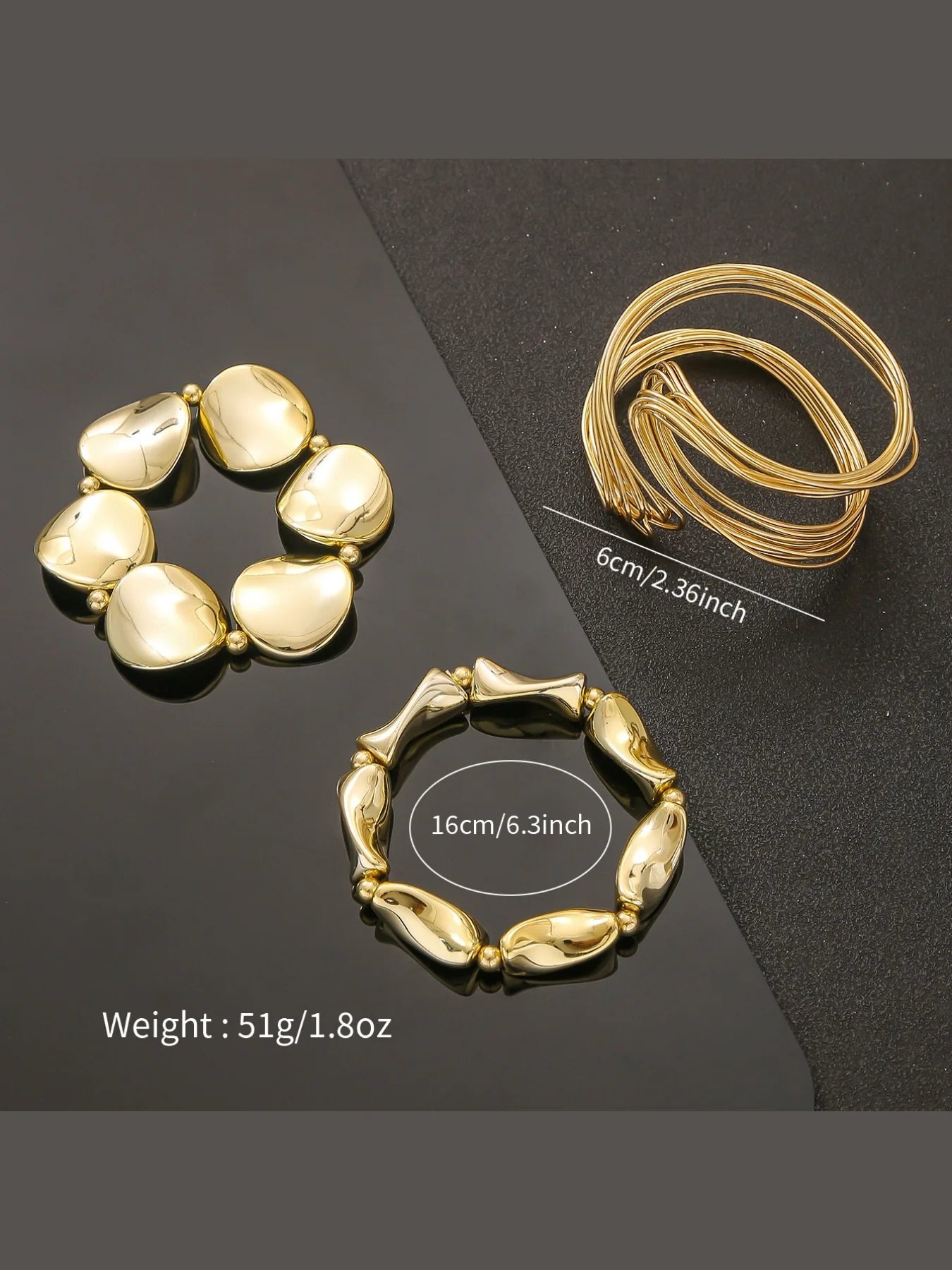 Punk Style Statement Bracelet