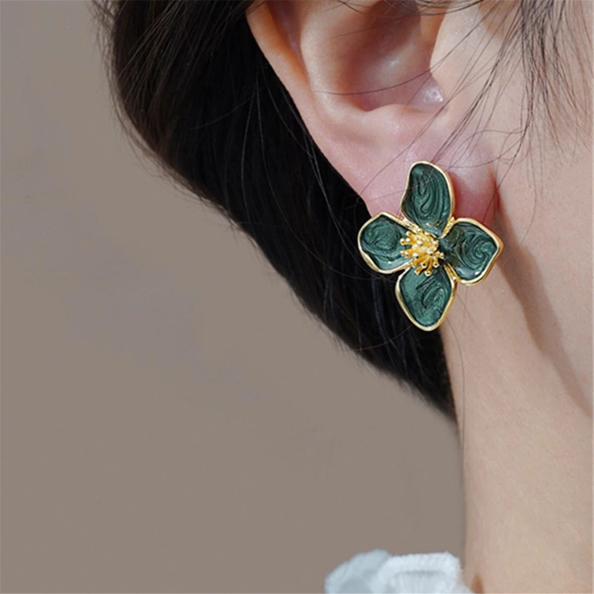 Hibiscus Flower Studs