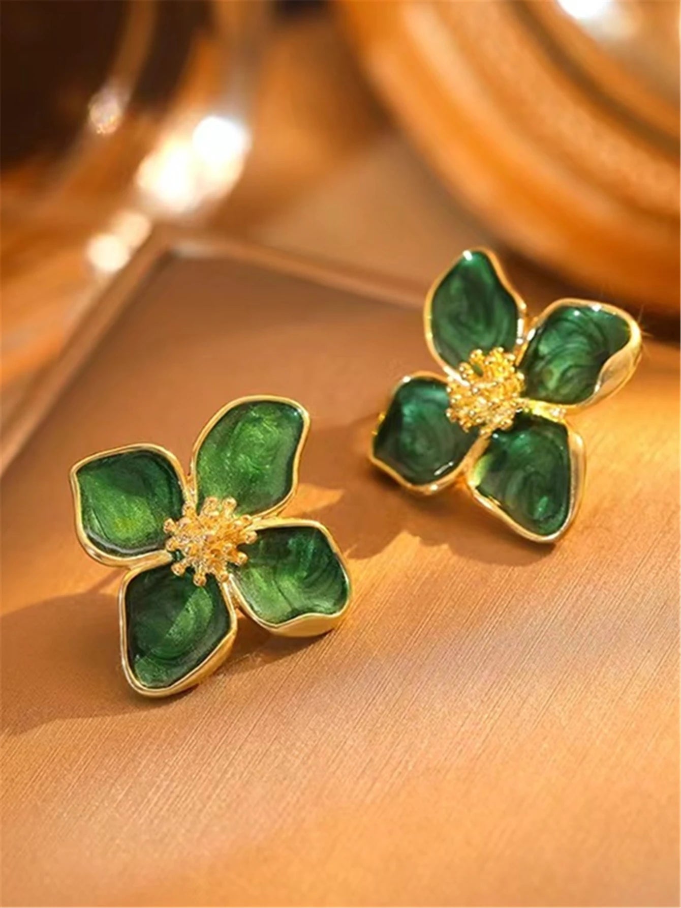 Hibiscus Flower Studs